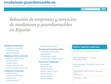 Tablet Screenshot of mudanzas-guardamueble.es